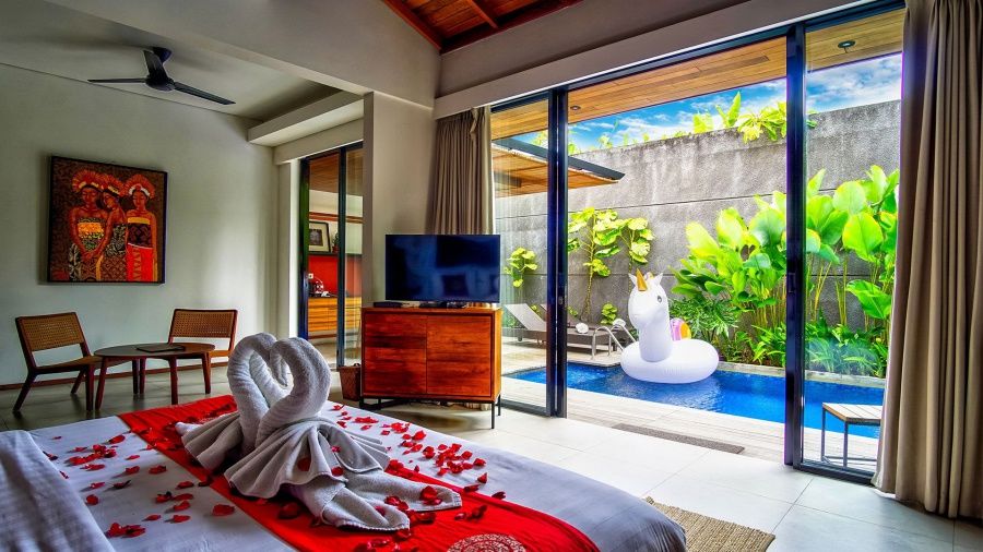 Abia Villas Kuta  Exterior photo
